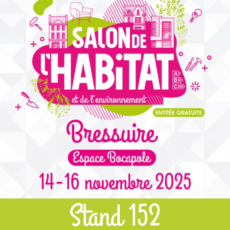 affiche salon de l'habitat de Bressuire
